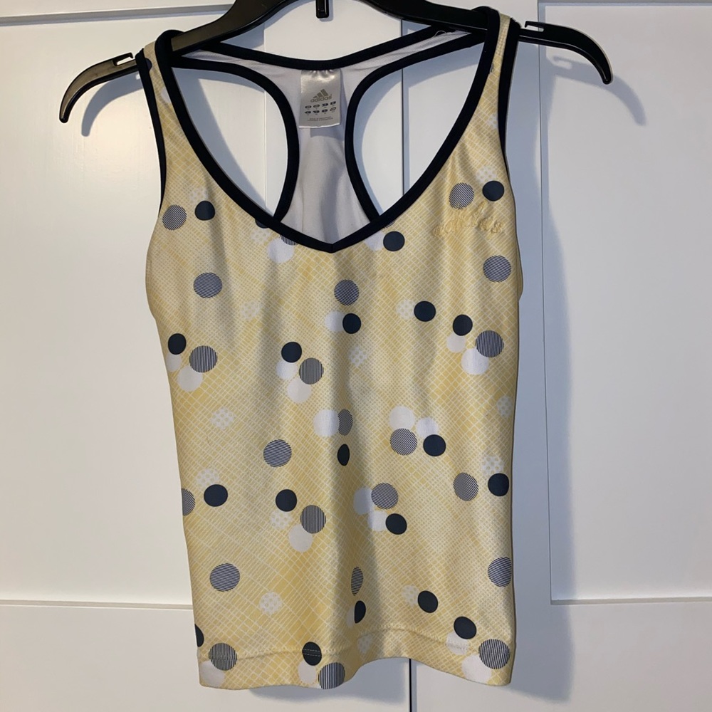✨Vintage Yellow Adidas Workout Tank Top✨